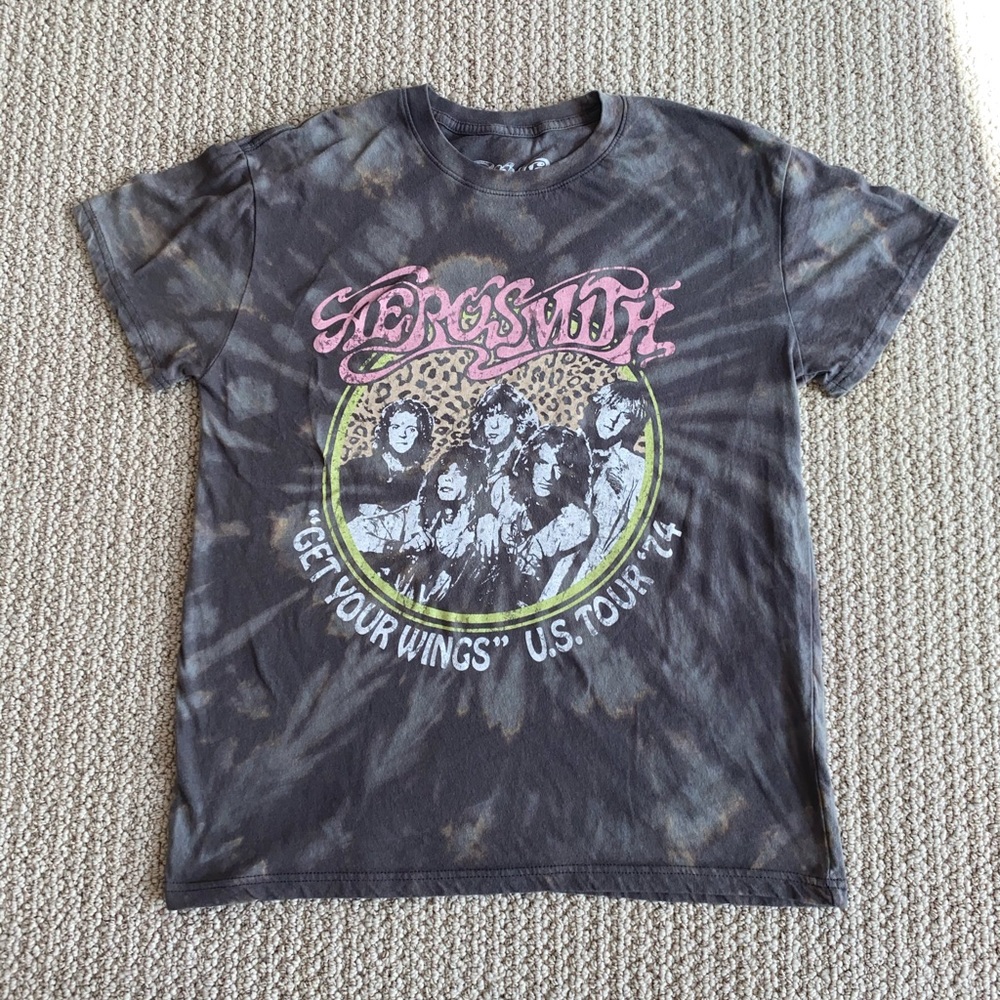 Aerosmith Dyed Graphic Tee
